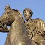 Foto de Marco Aurelio, imperador romano, ícone do Estoicismo