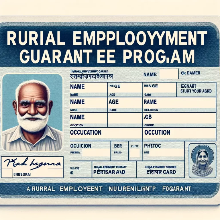 NREGA Job Card: Your Key to Rural Employment in India